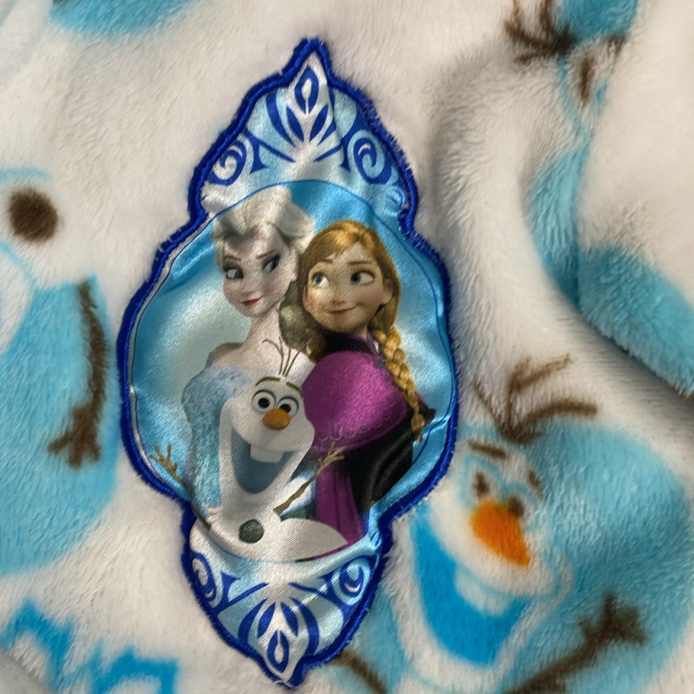 Disney Frozen Sisters Children’s Robe Size 7/8 - Picture 5 of 5